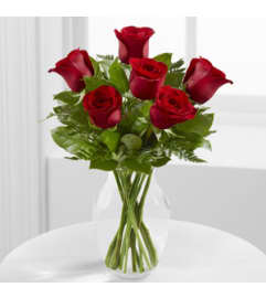 Simply Elegant Rose Bouquet. An arrangement by Shalimar Flower Shop.