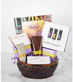 Essential Spa Basket. An arrangement by North Creek Florist.