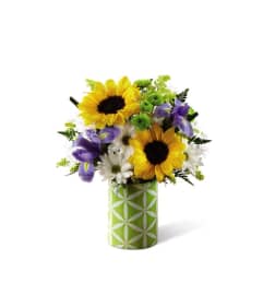 The FTD® Sunflower Sweetness™ Bouquet 2017. An arrangement by Mystic Garden Floral.