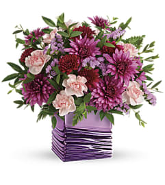 Teleflora's Liquid Lavender Bouquet. An arrangement by Pompano Beach Floral.