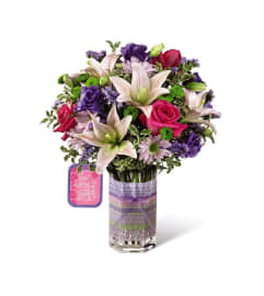 The FTD® So Very Loved™ Bouquet by Hallmark. An arrangement by Flamingo Floral and Gifts.