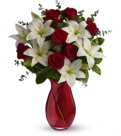 Teleflora's Look of Love Bouquet. An arrangement by Pompano Beach Floral.