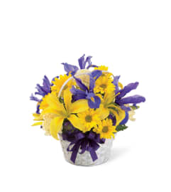 The FTD® Spirit of Spring™ Basket. An arrangement by Cal's Grower Direct.
