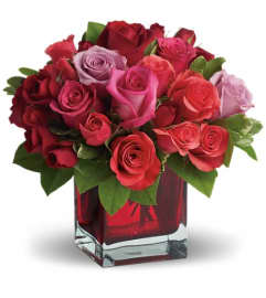 Madly in Love Bouquet with Red Roses by Teleflora. An arrangement by Pompano Beach Floral.