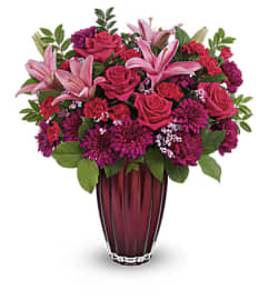 Modern Devotion Bouquet by Teleflora. An arrangement by Vivian Flowers.