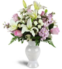 Tender Adoration™. An arrangement by Abundant Flowers and Gift Shoppe.