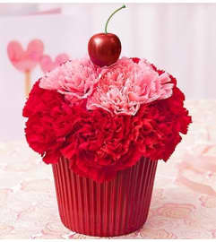 Cupcake For Your Cupcake. An arrangement by Graceland Florist.