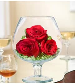 Brandy Rose™. An arrangement by Blessing and Blooms Florist.