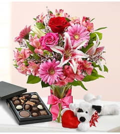 Sweet Surprise. An arrangement by Blessing and Blooms Florist.