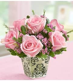 Candlelight Night in Paris™ - Pink. An arrangement by Blessing and Blooms Florist.