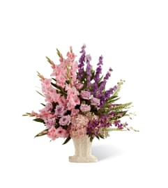 The FTD® Flowing Garden™ Arrangement. An arrangement by Mystic Garden Floral.