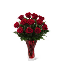 The FTD® Anniversary Rose Bouquet. An arrangement by Mystic Garden Floral.
