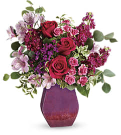 Teleflora's Rare Jewels Bouquet. An arrangement by Pompano Beach Floral.