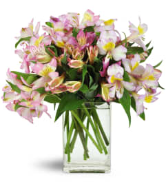 Lively Lilies™. An arrangement by Mary Flowers Decor.