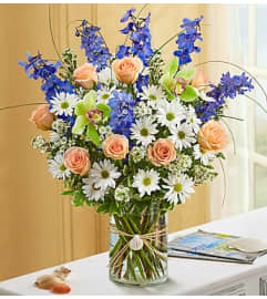 Summer Dunes™ Deluxe. An arrangement by Blessing and Blooms Florist.