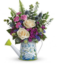 Teleflora's Splendid Garden Bouquet. An arrangement by Pompano Beach Floral.