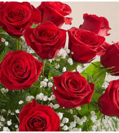 Milestone Anniversary Bouquet - 15 to 25 Stems Red. An arrangement by Lovingly Charlotte.