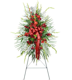 Love Forever Tribute. An arrangement by Abundant Flowers and Gift Shoppe.