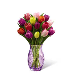 The FTD® Spring Tulip Bouquet 2017. An arrangement by Mystic Garden Floral.