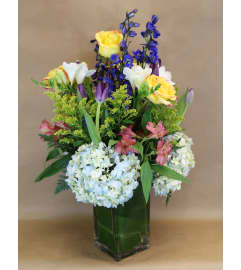 Field of Wild Blooms. An arrangement by Matles Florist.