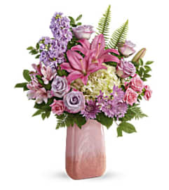 Pleasing Pastels Bouquet 2020. An arrangement by Margaret's Florist.