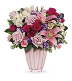 Teleflora's Dancing Beauty Bouquet. An arrangement by Vivian Flowers.