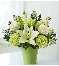 Graceful Green Bouquet™. An arrangement by Garden of Eden Floral.