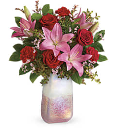 Teleflora's Pretty In Quartz Bouquet. An arrangement by Pompano Beach Floral.