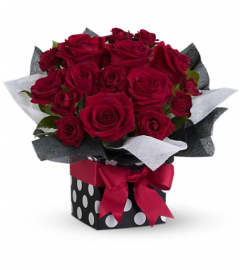 Teleflora's Fifth Avenue Present. An arrangement by Pompano Beach Floral.