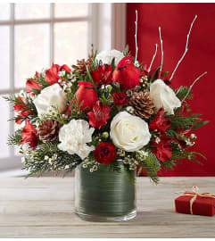 Winter Songbird™. An arrangement by Graceland Florist.
