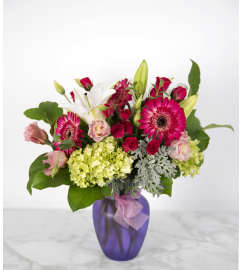 Speechless Color. An arrangement by North Creek Florist.