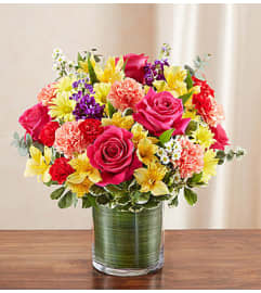 Cherished Memories™ – Multicolor Bright. An arrangement by Blessing and Blooms Florist.