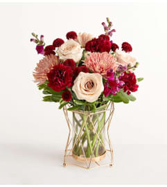 Burgundy Bliss™ Bouquet. An arrangement by Lovingly.