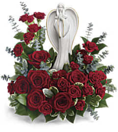 Forever Our Angel Bouquet by Teleflora. An arrangement by Flowers and Pine World.