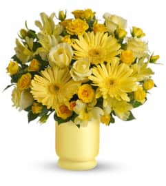 Always Sunny By Teleflora. An arrangement by Pompano Beach Floral.