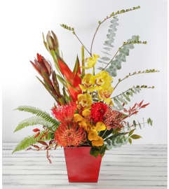 Orange Glow. An arrangement by Awesome Flowers.