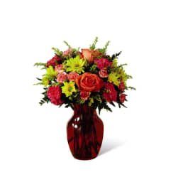 The FTD® Colors Abound™ Autumn Bouquet. An arrangement by Petals.