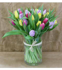 Rainbows Hue. An arrangement by The Windsor Florist.