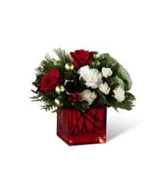 The FTD® Merry and Bright™ Bouquet. An arrangement by Mystic Garden Floral.