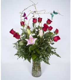 Butterflies in Flight. An arrangement by Erleene's Florist.