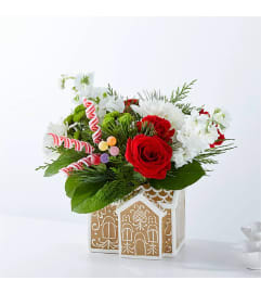 Gingerbread Dream Bouquet. An arrangement by Country Cousins Flower Shop.