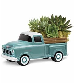 Perfect Chevy Pickup by Teleflora. An arrangement by Marivel's Florist and Gifts.