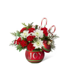 The FTD® Season's Greetings™ Bouquet. An arrangement by Sandy's Florist.