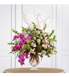 The FTD® Soft Sophistication™Arrangement. An arrangement by Mystic Garden Floral.