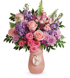 Teleflora's Winged Beauty Bouquet. An arrangement by Fabulous Flowers.