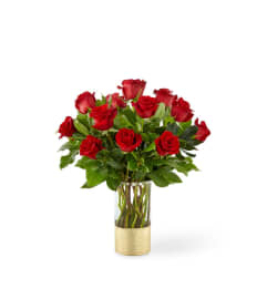 The FTD® Simply Gorgeous™ Rose Bouquet. An arrangement by Mystic Garden Floral.
