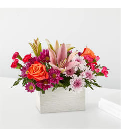 The Light of My Life Box Bouquet. An arrangement by Blossoms On The Trail.