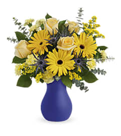The Teleflora's Glorious Morning Bouquet. An arrangement by Marivel's Florist and Gifts.