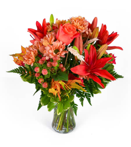 Apple Cider Morning™. An arrangement by All Things New - Florals and Design by Debra.