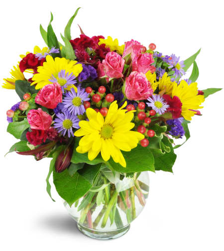 Joyful Thanks™. An arrangement by All Things New - Florals and Design by Debra.